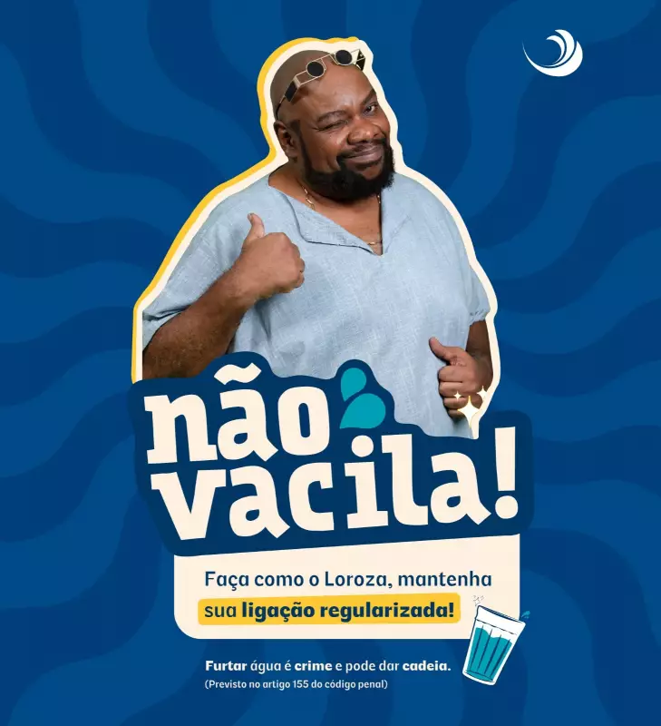 Sérgio Loroza estrela campanha inovadora da Águas das Agulhas Negras — 'Não Vacila!' é o novo hit do verão