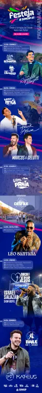 Sinop em Festa: 51 Anos de História, Fé e Muita Animação em Maratona de Eventos