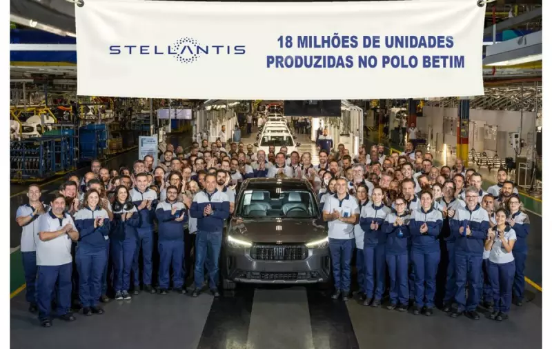 Stellantis acelera produção e bate recorde de exportações no 1º semestre de 2025