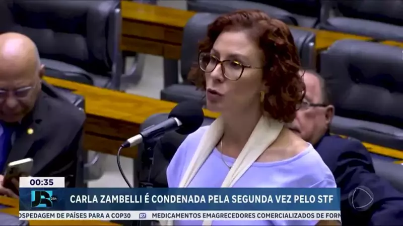 STF condena Carla Zambelli pela segunda vez: entenda o caso que abala a política