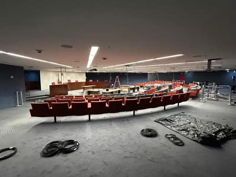 STF em reforma: sala da Primeira Turma passa por obras antes do julgamento da trama golpista