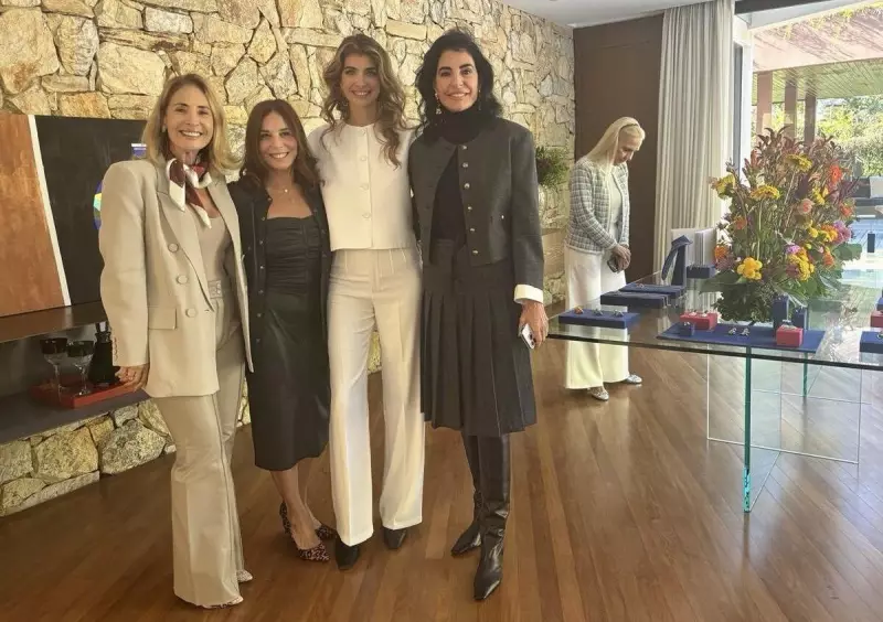 Tarde de joias com Maria Frering: luxo, moda e solidariedade em Vitória