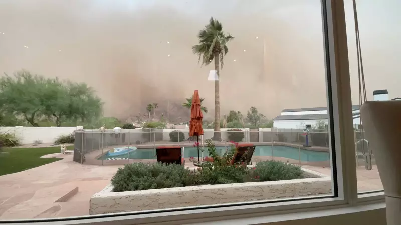 Tempestade de Areia Monstro Devora Aeroporto nos EUA e Põe Burning Man em Risco | Cenas Apocalípticas