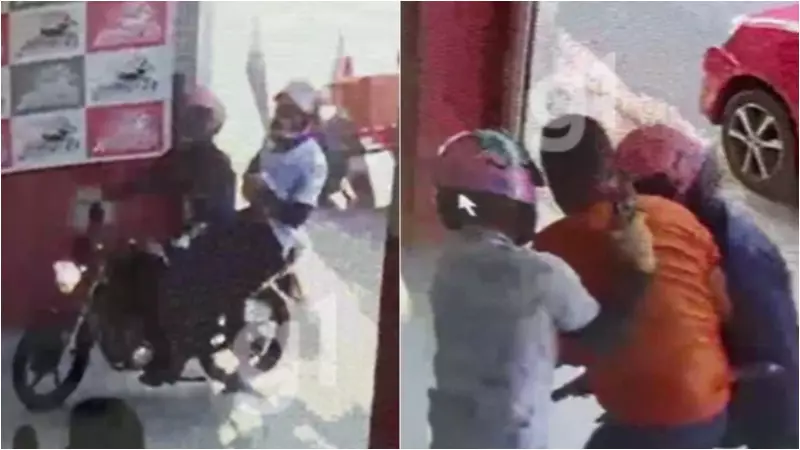 Tenente da PM tem arma roubada por dupla em moto em Sobral — Veja o vídeo chocante
