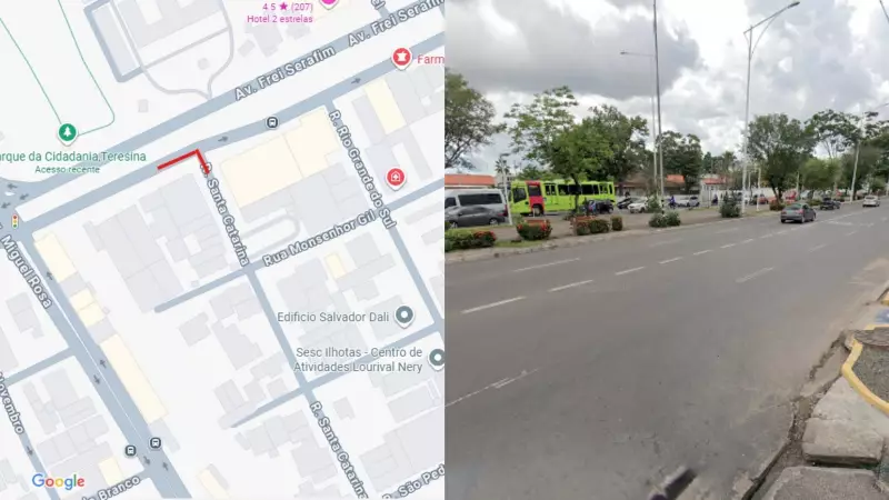 Teresina: Obra de Esgoto Interdita Frei Serafim a Partir de Quinta — Saiba os Detalhes do Trânsito