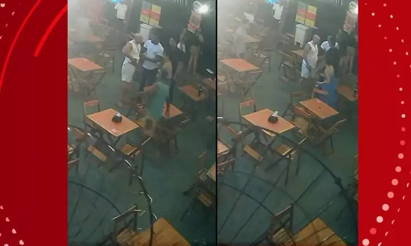 Tiro, Correria e Pânico: Briga Generalizada em Bar de Salvador Termina com PM Baleado