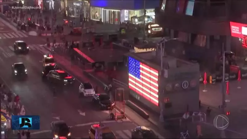 Tiroteio choca Times Square: Pânico em Nova York deixa feridos e turistas em desespero
