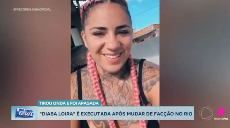 Traficante conhecida como 'Diaba Loira' é executada no RJ após trocar de facção — detalhes chocantes