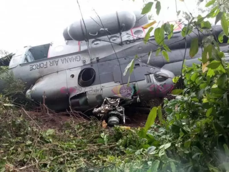 Tragédia aérea em Gana: ministros da Defesa e Meio Ambiente morrem em queda de helicóptero