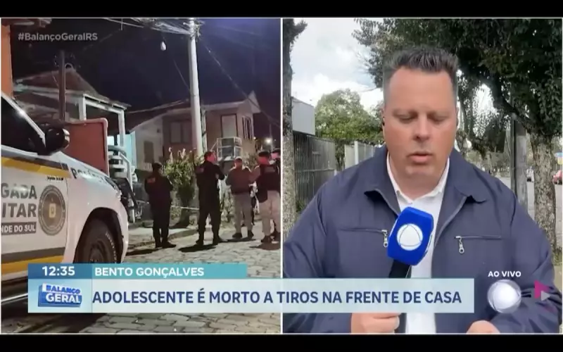 Tragédia em Bento Gonçalves: Adolescente de 16 anos é assassinado a tiros em bairro residencial