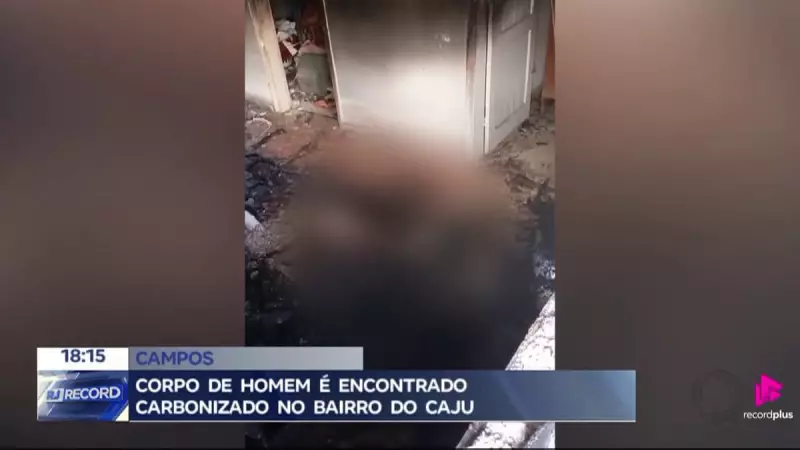 Tragédia em Campos: Homem é Encontrado Carbonizado Dentro de Residência — Investigação em Andamento