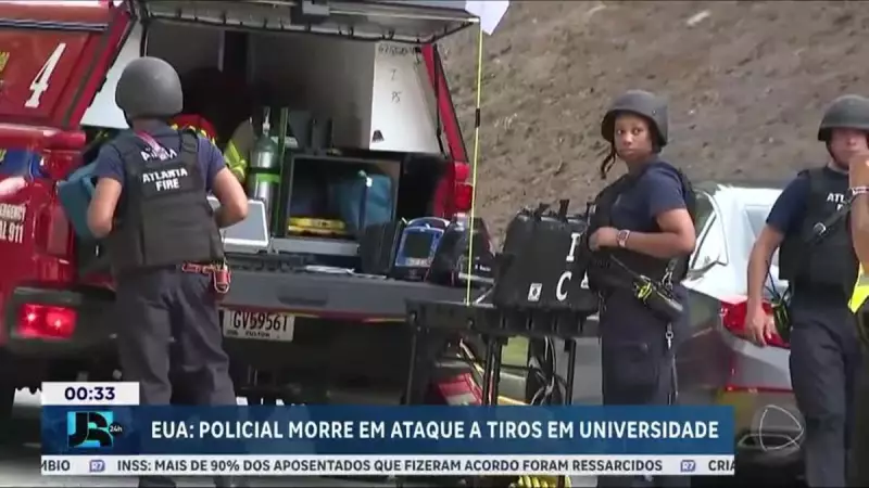 Tragédia em universidade dos EUA: policial morto em atentado choca a Geórgia