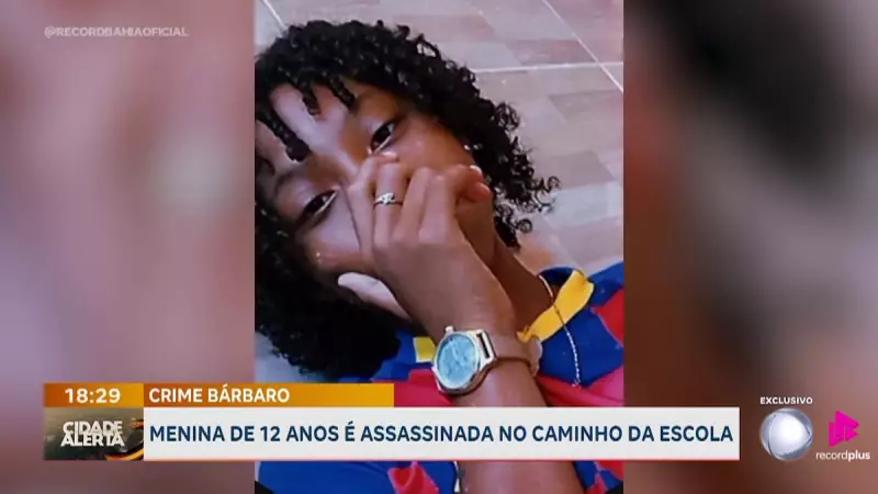 Tragédia na Bahia: Menina de 12 anos é assassinada a caminho da escola em Santiago do Iguape