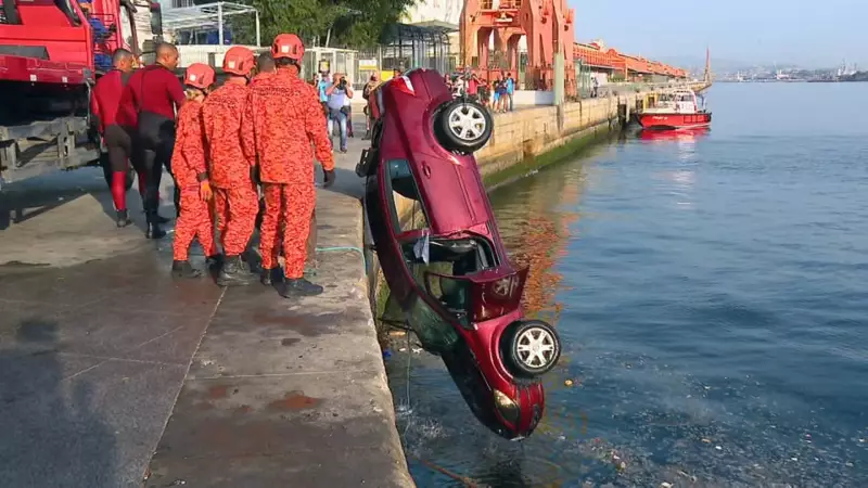 Tragédia na Baía de Guanabara: Bombeiros Retomam Buscas por Motorista Desaparecido Após Carro Despenhar nas Águas