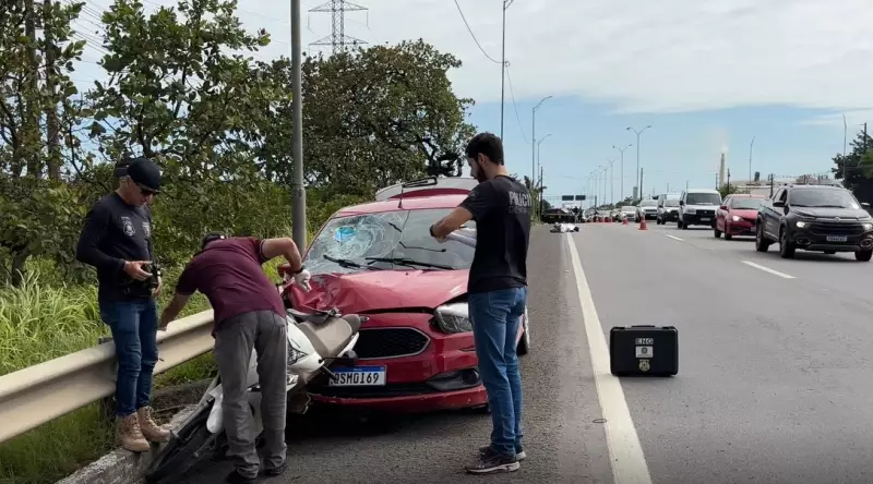 Tragédia na BR-230: Motociclista perde a vida em colisão com carro no Conde