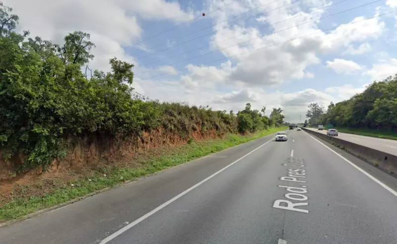 Tragédia na Dutra: Homem morre atropelado por caminhão em Caçapava — detalhes do acidente