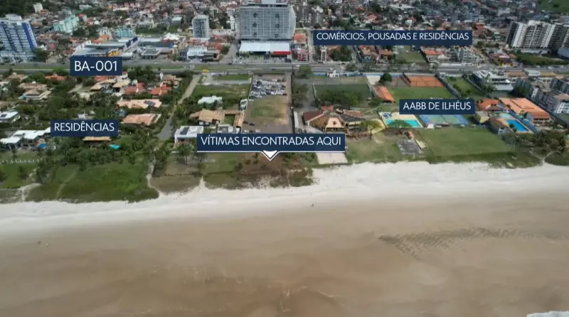 Tragédia na Praia: Jovens Encontram Corpos de Três Mulheres na Bahia