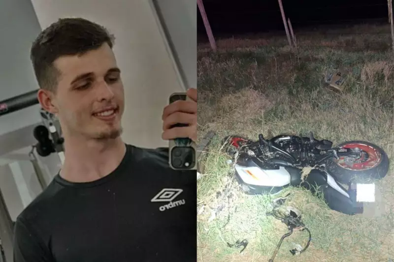 Tragédia na SC-470: Jovem de 20 anos perde a vida em acidente de moto — sonhos interrompidos
