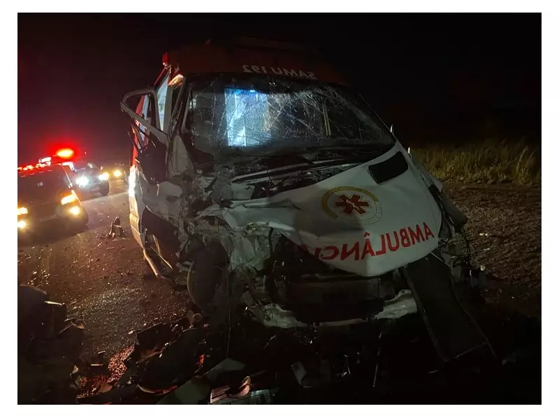 Tragédia no Agreste: Colisão entre viatura do SAMU e caminhonete termina em morte