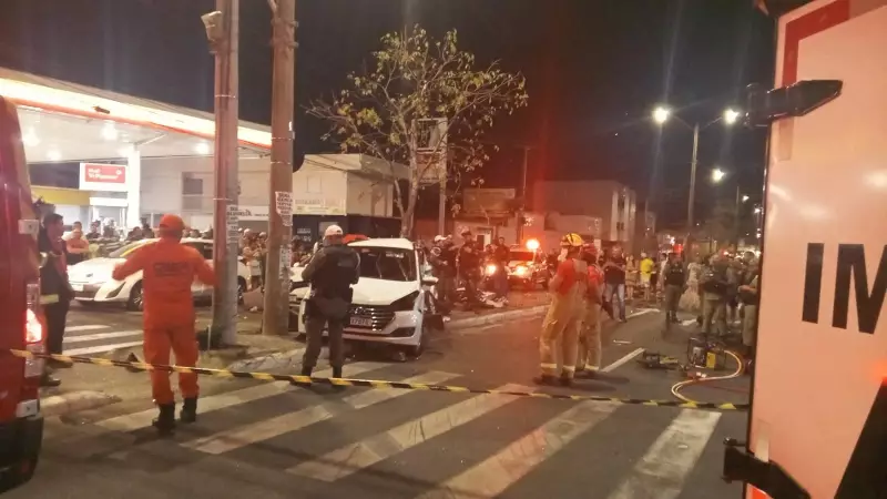 Tragédia no cruzamento de Teresina: três mortos e quatro feridos em acidente chocante