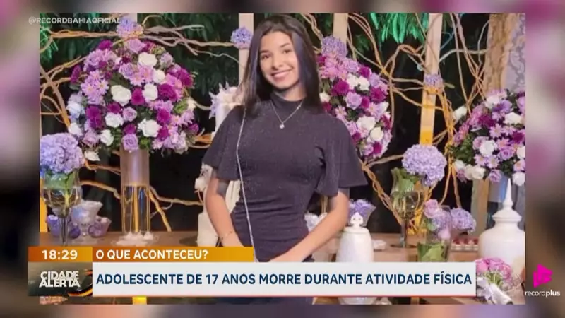 Tragédia no Interior da BA: Jovem de 17 Anos Morre Ao Praticar Atividade Física
