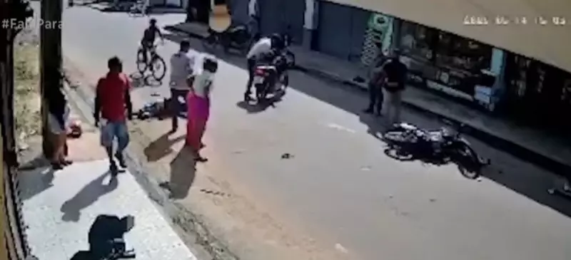 Tragédia no trânsito: colisão entre motos deixa vítima em estado gravíssimo em Moju, no Pará