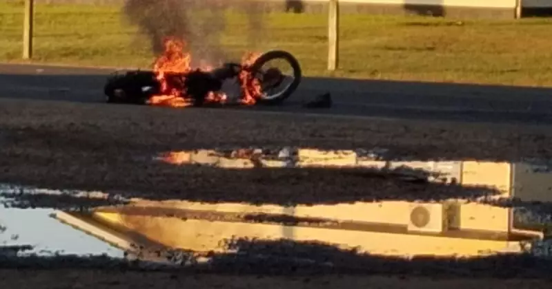 Tragédia no trânsito: motociclista perde a vida em acidente chocante no extremo sul de SC