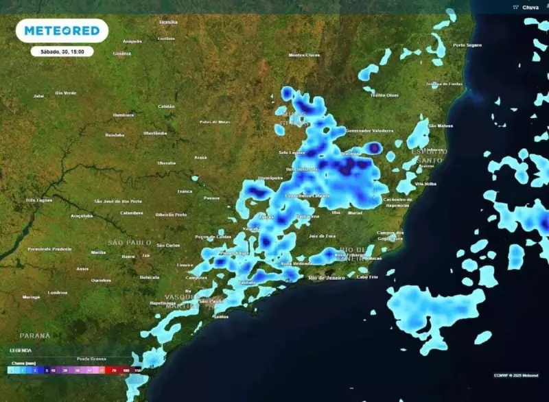 Trovoadas Assustadoras Castigam o Norte do Brasil Neste Sábado — Veja Alerta de Raios e Tempestades
