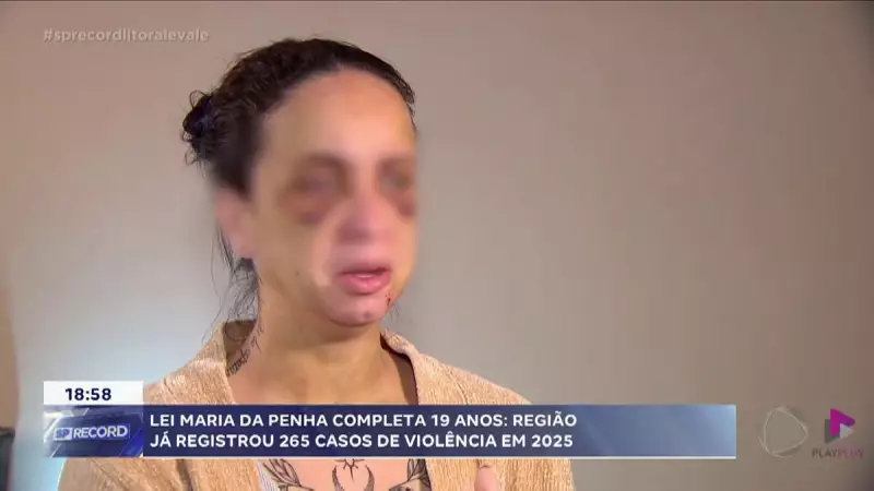 Vale do Paraíba em alerta: 265 casos de violência contra mulheres já registrados em 2025