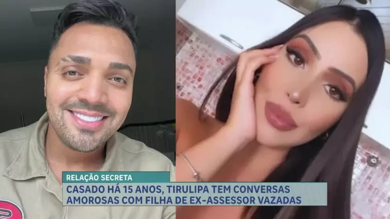 Vazamento de áudios expõe caso secreto entre Tirulipa e filha de ex-assessor — detalhes chocantes!
