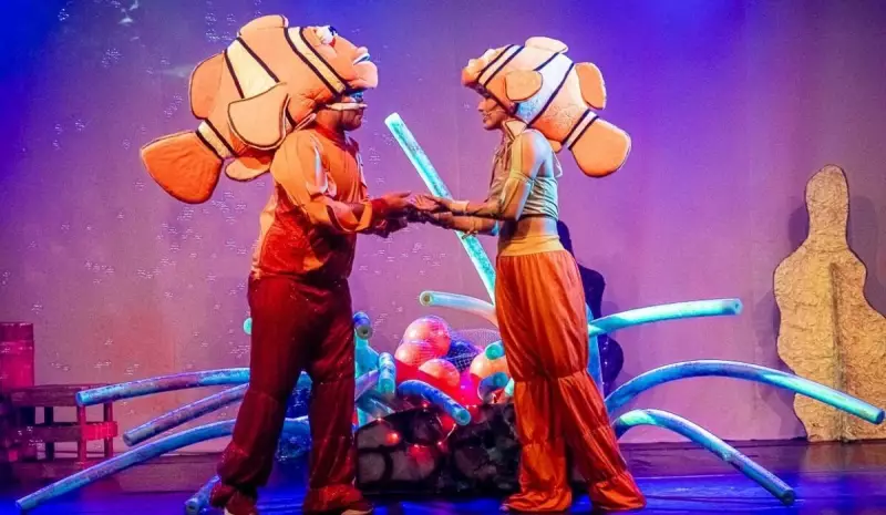 Vitória se transforma em palco de sonhos com os musicais 'Nemo' e 'A Bela e a Fera'