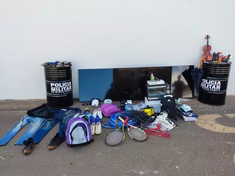 Vizinho é rendido com família durante assalto após se preocupar com barulho alheio em MG