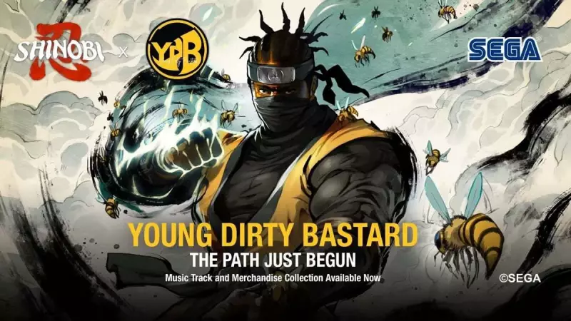Young Dirty Bastards Lança Música Explosiva para Shinobi em Novo Trailer — Confira a Fusão Perfeita Entre Rap e Games!