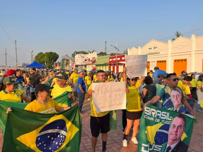 Acre em Peso: Bolsonaristas tomam as ruas contra anistia a golpistas e em defesa da soberania nacional