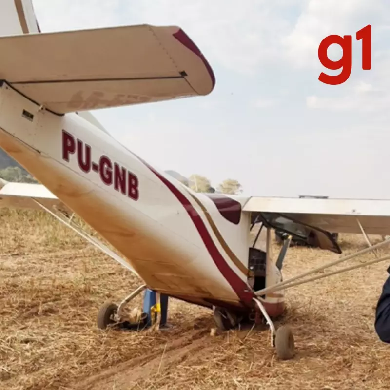 Aeronave Suspeita com Carga Ilegal: Piloto Foge após Pouso Forçado em MT