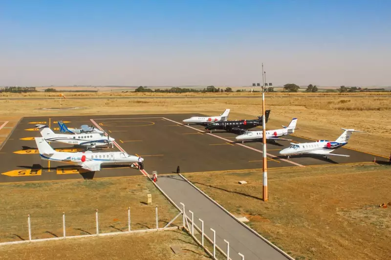Aeroporto de Barretos Bate Recorde com Quase 580 Operações Durante a Festa do Peão 2025