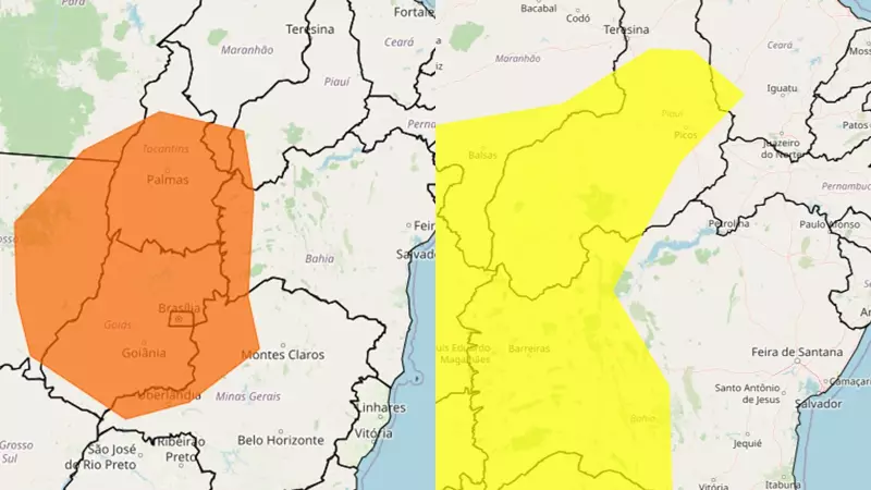 Alerta Máximo no Piauí: Ventania e Ar Seco Transformam Dias em Cenário de Risco – Umidade Pode Despencar a 20%