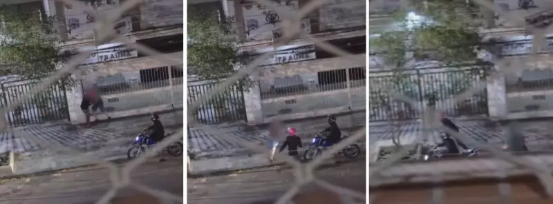 Assalto Brutal no Rio: Bandido Ignora Súplicas e Leva Celular de Vítima Aterrorizada