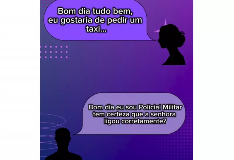 Áudio Chocante: Mulher Simula Pedido de Táxi para Policial para Escapar de Ameaça de Morte em MS