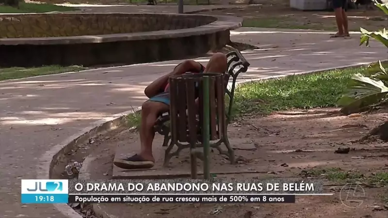 Belém do Pará: População em Situação de Rua Aumenta 500% em Oito Anos — Entenda a Crise