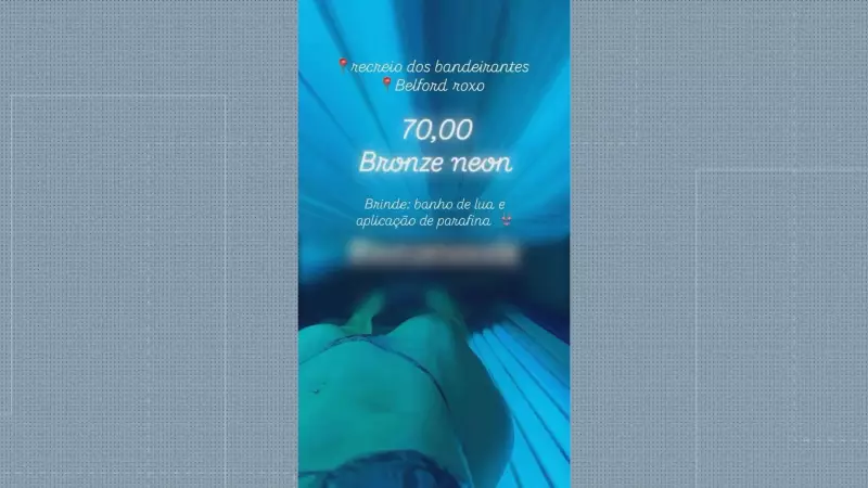 Bronzeamento Artificial no Rio: Proibição Ignorada e Clínicas em Ascensão nas Redes