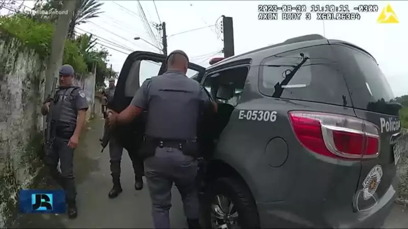 Câmera Corporal: Policiais Disparam Contra Homem Desarmado em Santos — Vídeo Choca Opinião Pública