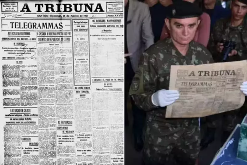 Cápsula do Tempo de 1921 é Aberta em Santos: Veja as Notícias que Impressionaram Nossos Antepassados