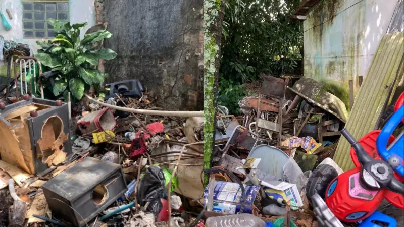 Casa de Acumulador em Maceió Vira Cenário de Pesadelo: 8 Toneladas de Lixo com Ratos, Baratas e Escorpiões Removidas