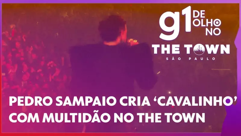 Cavalinho de Pedro Sampaio Rouba a Cena no The Town: Três Shows e Muita Folia em SP