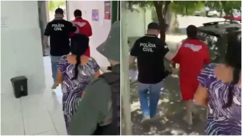 Ceará: Padrasto preso por estuprar enteada adolescente com conivência da mãe