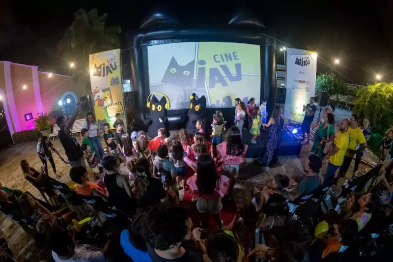 Cine Miau: Projeto inédito leva cinema gratuito para estudantes da rede pública de João Pessoa
