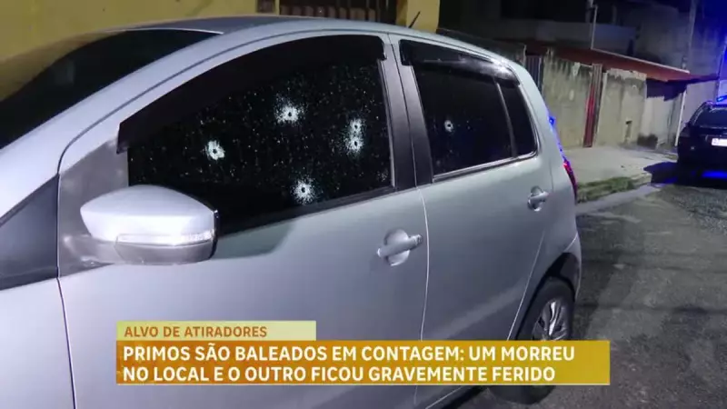 Contagem em Choque: Dupla em Moto Executa Homem a Tiros e Deixa Outro Ferido