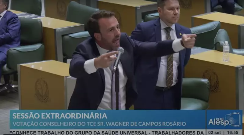 Deputado acusado de violência doméstica provoca bate-boca histórico e paralisa sessão na Alesp