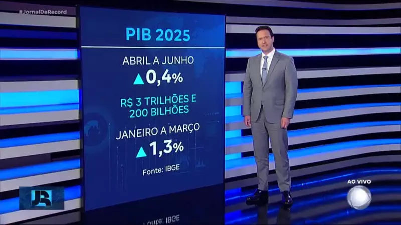 Economia Brasileira Dá Salto Histórico: PIB Cresce e Bate Recorde no 2º Trimestre